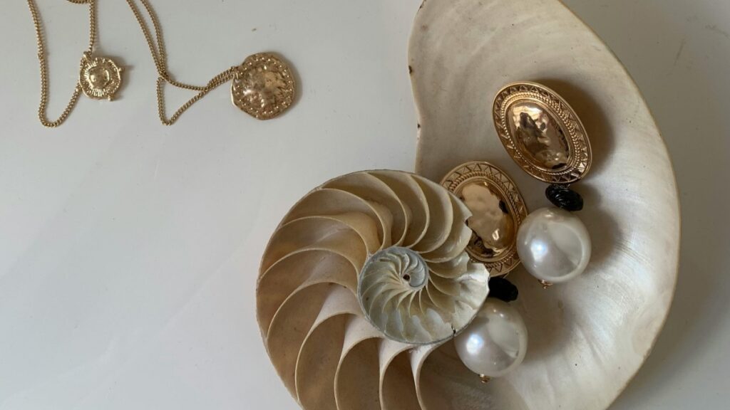"Collection de bijoux avec coquillages et perles,symbolisant l'élégance et la beauté naturelle.En 2025,la tarification des collaborations avec des influenceurs sur Skype en France devient un enjeu majeur pour les marques cherchant à renforcer leur présence numérique et à engager leur audience de manière plus personnelle."